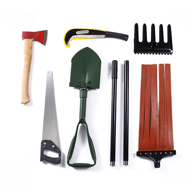 森林灭火组合工具8件套 扑火组合工具 多功能抢险工具包
